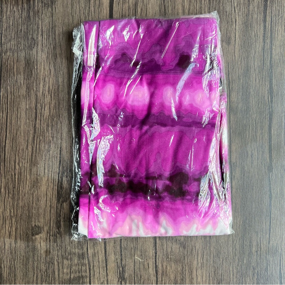 New LulaRoe TC2 Purple / Pink Tie Dye Leggings